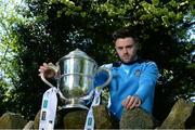 3 May 2017; Dublin hurler Niall McMorrow with the Bob O'Keeffe Cup in attendance at the Leinster GAA Senior Hurling and Football Championships 2017 Launch in Pearse Museum, Dublin. Photo by Piaras Ó Mídheach/Sportsfile