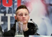 3 May 2017; Ryan Burnett during the Matchroom Boxing Press Conference ahead of his title fight with IBF World Bantamweight champion Lee Haskins at the SSE Arena in Belfast on June 10, in the Europa Hotel in Belfast, Antrim. Photo by Oliver McVeigh/Sportsfile
