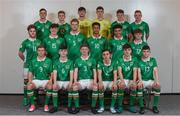 3 May 2017; The Republic of Ireland squad. Photo by David Fitzgerald/Sportsfile