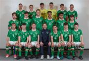 3 May 2017; The Republic of Ireland squad. Photo by David Fitzgerald/Sportsfile