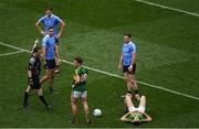 9 April 2017; Referee Paddy Neilan indicates a free to Kerry during the Allianz Football League Division 1 Final match between Dublin and Kerry at Croke Park, in Dublin. Photo by Ray McManus/Sportsfile
