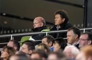 4 November 2011; Ireland head coach Declan Kidney, left, and forwards coach Gert Smal watch on during the game. Celtic League, Leinster v Munster, Aviva Stadium, Lansdowne Road, Dublin. Picture credit: Stephen McCarthy / SPORTSFILE