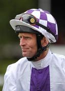 3 September 2011; Kevin Manning, jockey. Horse Racing at Leopardstown, Leopardstown Race Course, Dublin. Picture credit: Ray McManus / SPORTSFILE