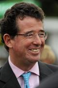 3 September 2011; Lord Grimthorpe, (Teddy Beckett) Emulous, racing manager Judmonte Farms Ltd, after Emulous had won The Coolmore Fusaichi Pegasus Matron Stakes. Horse Racing at Leopardstown, Leopardstown Race Course, Dublin. Picture credit: Ray McManus / SPORTSFILE