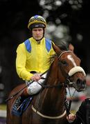 3 September 2011; Galileo's Choice, with Pat Smullen up, makes his way back to the parade ring after winning The Kilternan Stakes. Horse Racing at Leopardstown, Leopardstown Race Course, Dublin. Picture credit: Ray McManus / SPORTSFILE