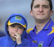 8 April 2017; Tipperary supporters watch the closing moments of the Allianz Football League Division 3 Final match between Louth and Tipperary at Croke Park in Dublin. Photo by Brendan Moran/Sportsfile