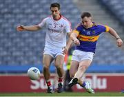 8 April 2017; Kevin O'Halloran of Tipperary in action against Padraig Rath of Louth during the Allianz Football League Division 3 Final match between Louth and Tipperary at Croke Park in Dublin. Photo by Brendan Moran/Sportsfile