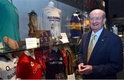 4 May 2017; Former Limerick player and Offaly manager Eamonn Cregan during the official opening of the GAA Museum &quot;Imreoir to Bainisteoir&quot; exhibition launch at the GAA Museum in Croke Park, Dublin. Photo by Matt Browne/Sportsfile