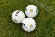 30 April 2017; A general view of footballs before the Lidl Ladies Football National League Div 3 Final match between Tipperary and Wexford at the Clane Grounds in Kildare.  Photo by Piaras Ó Mídheach/Sportsfile