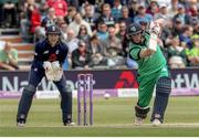 5 May 2017; Kevin O’Brien of Ireland batting, Sam Billings of England keeping wicket during the One Day International between England and Ireland at The Brightside Ground in Bristol, England. Photo by Matt Impey/Sportsfile