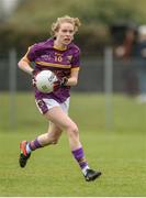 30 April 2017; Niamh Butler of Wexford during the Lidl Ladies Football National League Div 3 Final match between Tipperary and Wexford at the Clane Grounds in Kildare.  Photo by Piaras Ó Mídheach/Sportsfile