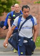 6 May 2017; Leinster's Isa Nacewa arrives ahead of the Guinness PRO12 Round 22 match between Ulster and Leinster at the Kingspan Stadium in Belfast. Photo by Ramsey Cardy/Sportsfile