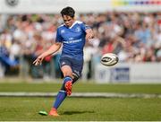 6 May 2017; Joey Carbery of Leinster kicking a penalty during the Guinness PRO12 Round 22 match between Ulster and Leinster at Kingspan Stadium in Belfast. Photo by Oliver McVeigh/Sportsfile