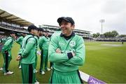 7 May 2017; Gary Wilson of Ireland laughs before the One Day International between England and Ireland at Lord's, London, England. Photo by Matt Impey/Sportsfile