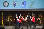 6 May 2017: Ultimate winners, Glencar / Manaorhamilton GAA Club, from Co Leitrim, team of Declan Byrne, Brendan Byrne, Owen Clancy, Evan Sweeney, Aoife Feeney, Niamh Fox, Holly Beardmore and Bronagh Rooney competing in the 'Rince Foirne' section of the All-Ireland Scór Sinsear Finals at The Waterfront Theatre, Belfast. Photo by Ray McManus/Sportsfile
