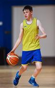 6 May 2017;  Cillian Moran of St Patrick's, Co Cavan, competing in the U13 and O10 mixed Basketball during the Aldi Community Games May Festival 2017 at National Sports Campus, in Abbotstown, Dublin. Photo by Sam Barnes/Sportsfile
