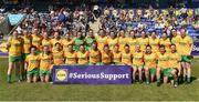 7 May 2017; Donegal team during the Lidl Ladies Football National League Div 1 Final match between Cork and Donegal at Parnell Park, Dublin. Photo by David Maher/Sportsfile