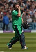 7 May 2017; Paul Stirling of Ireland  for 48 runs during the One Day International between England and Ireland at Lord's, London, England. Photo by Matt Impey/Sportsfile