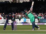 7 May 2017; Kevin O'Brien of Ireland hits a 6 during the One Day International between England and Ireland at Lord's, London, England. Photo by Matt Impey/Sportsfile
