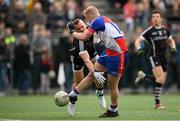 7 May 2017; Shane O'Connor of New York in action against Eóin McHugh of Sligo during the Connacht GAA Football Senior Championship Preliminary Round match between New York and Sligo at Gaelic Park in the Bronx borough of New York City, USA. Photo by Stephen McCarthy/Sportsfile