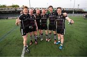 7 May 2017; Sligo celebrate victory following the Connacht GAA Football Senior Championship Preliminary Round match between New York and Sligo at Gaelic Park in the Bronx borough of New York City, USA. Photo by Stephen McCarthy/Sportsfile