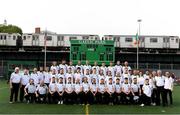 7 May 2017; The Sligo squad and management following the Connacht GAA Football Senior Championship Preliminary Round match between New York and Sligo at Gaelic Park in the Bronx borough of New York City, USA. Photo by Stephen McCarthy/Sportsfile