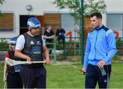 9 May 2017;  Dublin hurler Conor Dooley was in Bluebell Community Centre today at the AIG Heroes event along with pupils from St Ultans School in Cherry Orchard, Dublin. The AIG Heroes initiative is part of the insurance company’s community engagement programme and is designed to give support to local communities by leveraging their sporting sponsorships to provide positive role models and build confidence for young people. More information at www.aig.ie.  Photo by Sam Barnes/Sportsfile