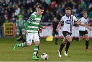 5 May 2017; Trevor Clarke of Shamrock Rovers in action against Dundalk during the SSE Airtricity League Premier Division game between Shamrock Rovers and Dundalk at Tallaght Stadium in Dublin. Photo by Matt Browne/Sportsfile