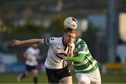 5 May 2017; Sean Hoare of Dundalk in action against Gary Shaw of Shamrock Rovers during the SSE Airtricity League Premier Division game between Shamrock Rovers and Dundalk at Tallaght Stadium in Dublin. Photo by Matt Browne/Sportsfile