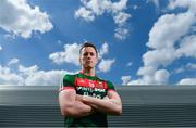 11 May 2017; Cillian O’Connor of Mayo poses for a portrait at the Connacht GAA Senior Football & Hurling Championships 2017 launch at the Connacht GAA Centre in Claremorris, Co. Mayo. Photo by Sam Barnes/Sportsfile