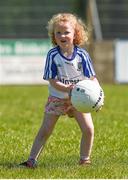 7 May 2017; Beibh McCluskey, age 3  in attendance during the Lá na gClubanna at Truagh Gaels GFC, Lisseagh, Emyvale, Co. Monaghan. Photo by Philip Fitzpatrick/Sportsfile