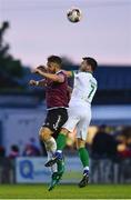 12 May 2017; Jimmy Keohane of Cork City in action against Alex Byrne of Galway United during the SSE Airtricity League Premier Division game between Galway United and Cork City at Eamonn Deasy Park in Galway. Photo by Sam Barnes/Sportsfile