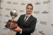 12 November 2011; Eamon Zayed, Derry City, winner of the Tissot PFAI Player of the Year, at the Tissot PFAI Player of the Year Awards 2011. Burlington Hotel, Dublin. Picture credit: David Maher / SPORTSFILE