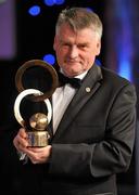 12 November 2011; John Joe Brady of Cavan who was presented with the Hall of Fame Award at the O'Neills TG4 Ladies Football All-Star Awards 2011. Citywest Hotel, Saggart, Co. Dublin. Picture credit: Brendan Moran / SPORTSFILE