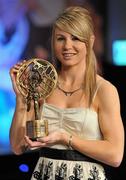 12 November 2011; Laura Rogers, of Tralee, Co. Kerry, who was presented with the Munster Young Player of the Year at the O'Neills TG4 Ladies Football All-Star Awards 2011. Citywest Hotel, Saggart, Co. Dublin. Picture credit: Brendan Moran / SPORTSFILE