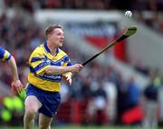 19 May 2002; Jamesie O'Connor of Clare during the Guinness Munster Senior Hurling Championship Quarter-Final match between Tipperary and Clare at Páirc U’ Chaoimh in Cork. Photo by Brendan Moran/Sportsfile