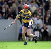 19 May 2002; Brian Lohan of Clare during the Guinness Munster Senior Hurling Championship Quarter-Final match between Tipperary and Clare at Páirc U’ Chaoimh in Cork. Photo by Brendan Moran/Sportsfile