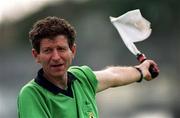 19 May 2002; Linesman Brian White during the Bank of Ireland Ulster Senior Football Championship Quarter-Final match between Armagh and Tyrone at St Tiernach's Park in Clones, Monaghan. Photo by Aoife Rice/Sportsfile