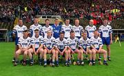 26 May 2002; The Waterford panel prior to the Guinness Munster Senior Hurling Championship Semi-Final match between Waterford and Cork at Semple Stadium in Thurles, Tipperary. Photo by Brendan Moran/Sportsfile