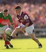 19 May 2002; Gearoid Clancy of Galway during the Connacht Minor Football Championship Quarter-Final match between Mayo and Galway at Dr Hyde Park in Roscommon. Photo by Damien Eagers/Sportsfile