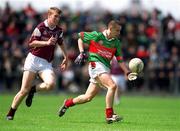 19 May 2002; Alan Costello of Mayo during the Connacht Minor Football Championship Quarter-Final match between Mayo and Galway at Dr Hyde Park in Roscommon. Photo by Damien Eagers/Sportsfile