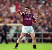 19 May 2002; Michael Meehan of Galway during the Connacht Minor Football Championship Quarter-Final match between Mayo and Galway at Dr Hyde Park in Roscommon. Photo by Damien Eagers/Sportsfile