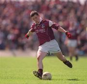 19 May 2002; Michael Meehan of Galway during the Connacht Minor Football Championship Quarter-Final match between Mayo and Galway at Dr Hyde Park in Roscommon. Photo by Damien Eagers/Sportsfile