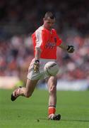 19 May 2002; Steven McDonnell of Armagh during the Bank of Ireland Ulster Senior Football Championship Quarter-Final match between Armagh and Tyrone at St Tiernach's Park in Clones, Monaghan. Photo by Aoife Rice/Sportsfile