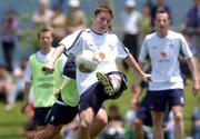 27 May 2002; Matt Holland during a Republic of Ireland squad training session at Izumo Sports Park in Izumo, Japan. Photo by David Maher/Sportsfile