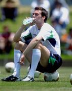 27 May 2002; Gary Breen during a Republic of Ireland squad training session at Izumo Sports Park in Izumo, Japan. Photo by David Maher/Sportsfile