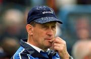 26 May 2002; Waterford manager Justin McCarthy during the Guinness Munster Senior Hurling Championship Semi-Final match between Waterford and Cork at Semple Stadium in Thurles, Tipperary. Photo by Brendan Moran/Sportsfile