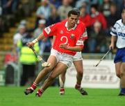 26 May 2002; Seán Óg Ó hAilpín of Cork during the Guinness Munster Senior Hurling Championship Semi-Final match between Waterford and Cork at Semple Stadium in Thurles, Tipperary. Photo by Brendan Moran/Sportsfile