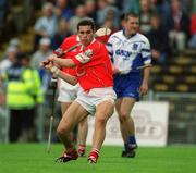 26 May 2002; Seán îg î hAilp’n of Cork during the Guinness Munster Senior Hurling Championship Semi-Final match between Waterford and Cork at Semple Stadium in Thurles, Tipperary. Photo by Brendan Moran/Sportsfile