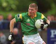 26 May 2002; Oliver Maguire of Leitrim during the Bank of Ireland Connacht Senior Football Championship Quarter-Final match between London and Leitrim at the Emerald GAA Grounds in Ruislip, London, England. Photo by Brian Lawless/Sportsfile